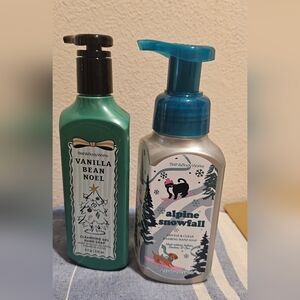 Bath And Body Works Vanilla Bean Noel/Alpine Snowfall